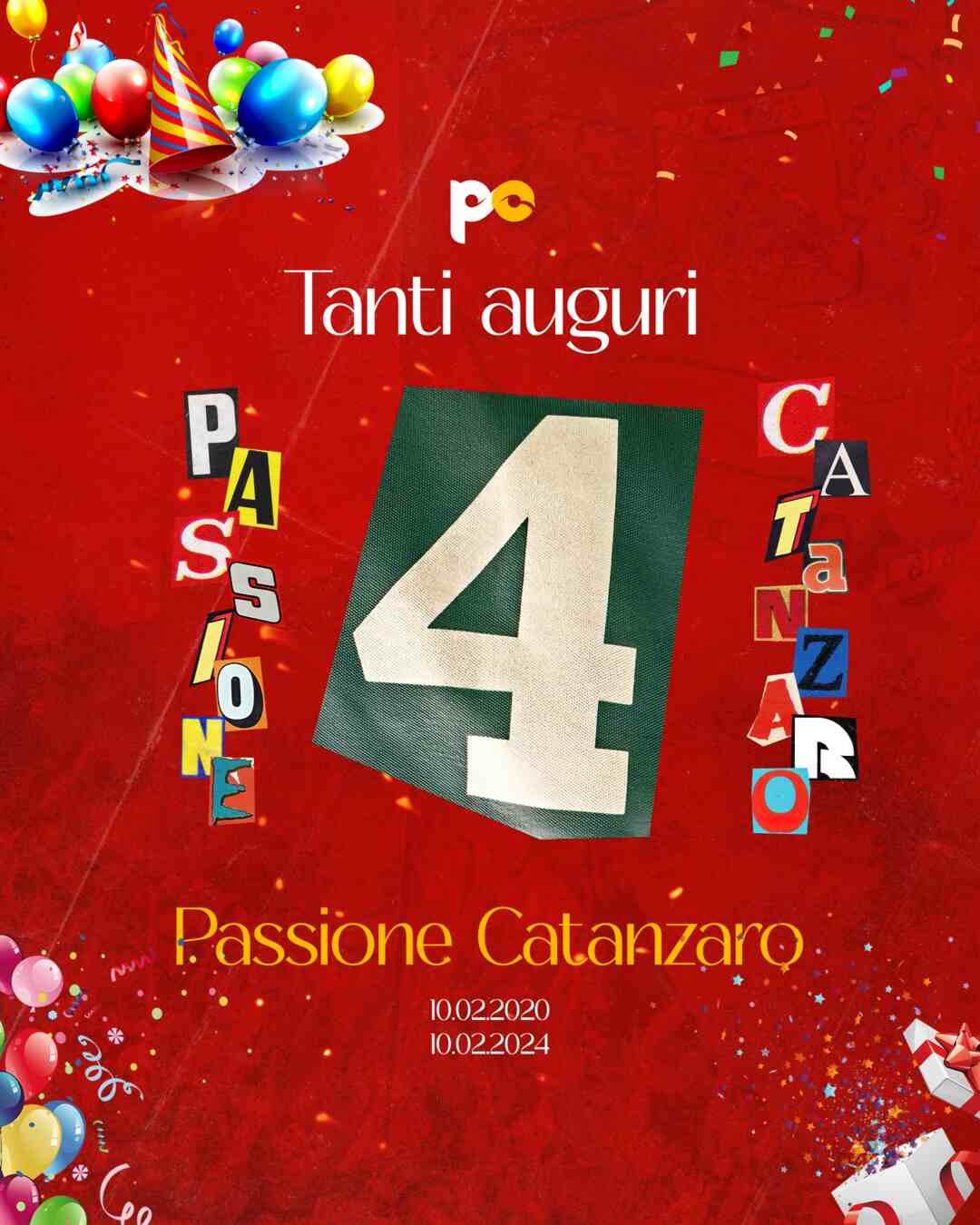 Passione Catanzaro compie quattro anni: siete in decine di migliaia a  seguirci, grazie! - Passione Catanzaro