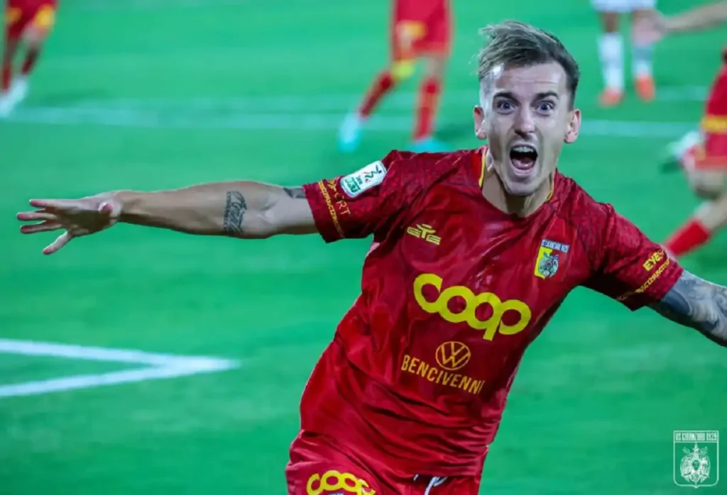 vandeputte catanzaro esultanza