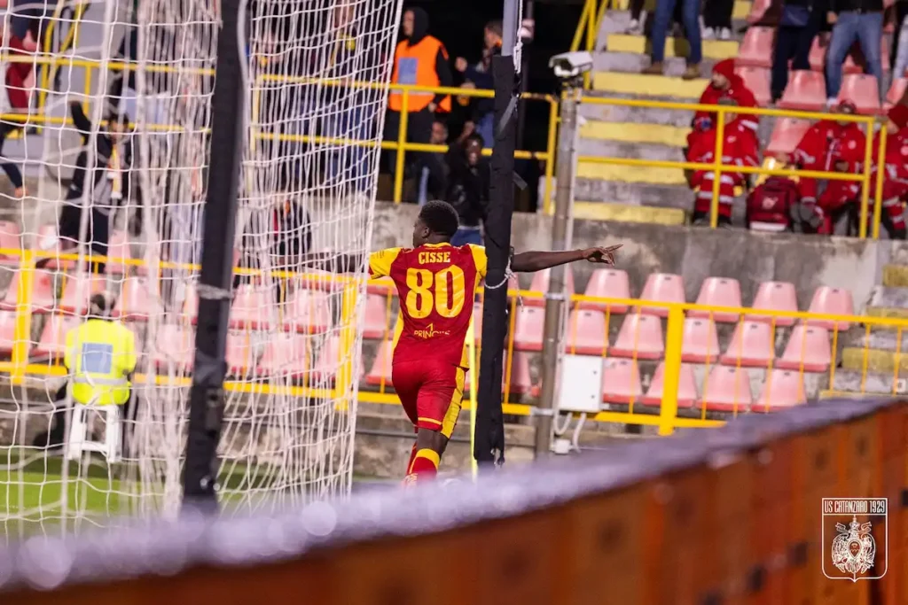 cisse gol catanzaro palermo