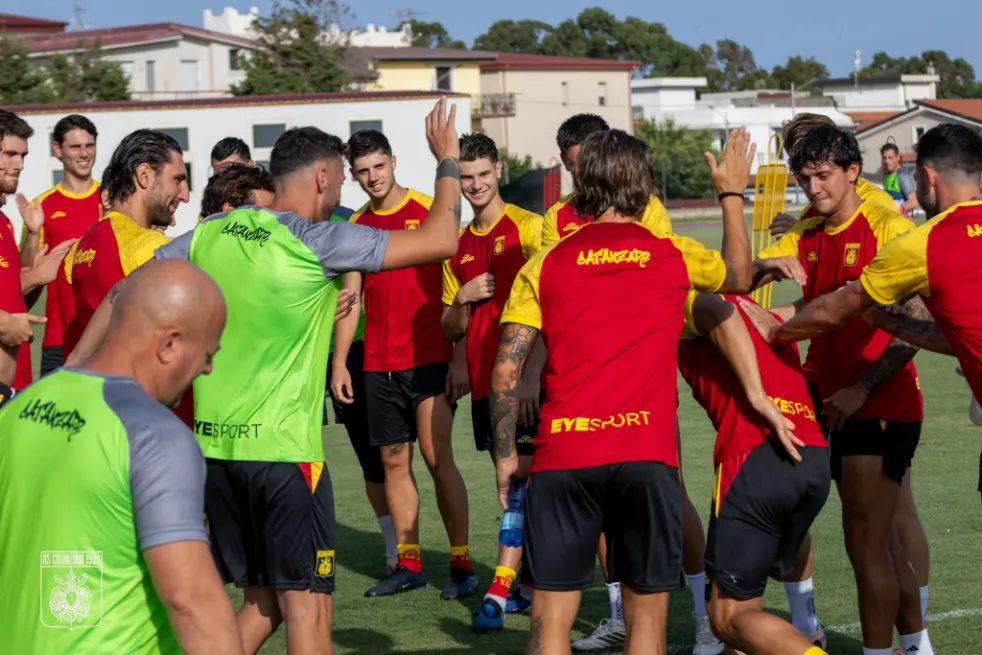 primo allenamento catanzaro 2026 1