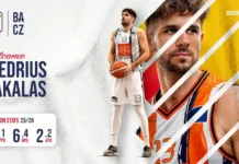 Colpo di mercato della Basket Academy, firmato il lungo Giedrius Sakalas